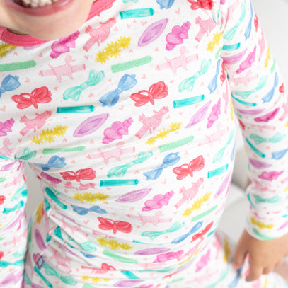 Barrettes Long Sleeve Jammies Set
