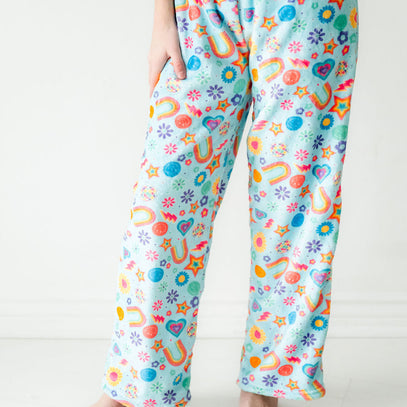 Plush Pants-Groovy Smiles