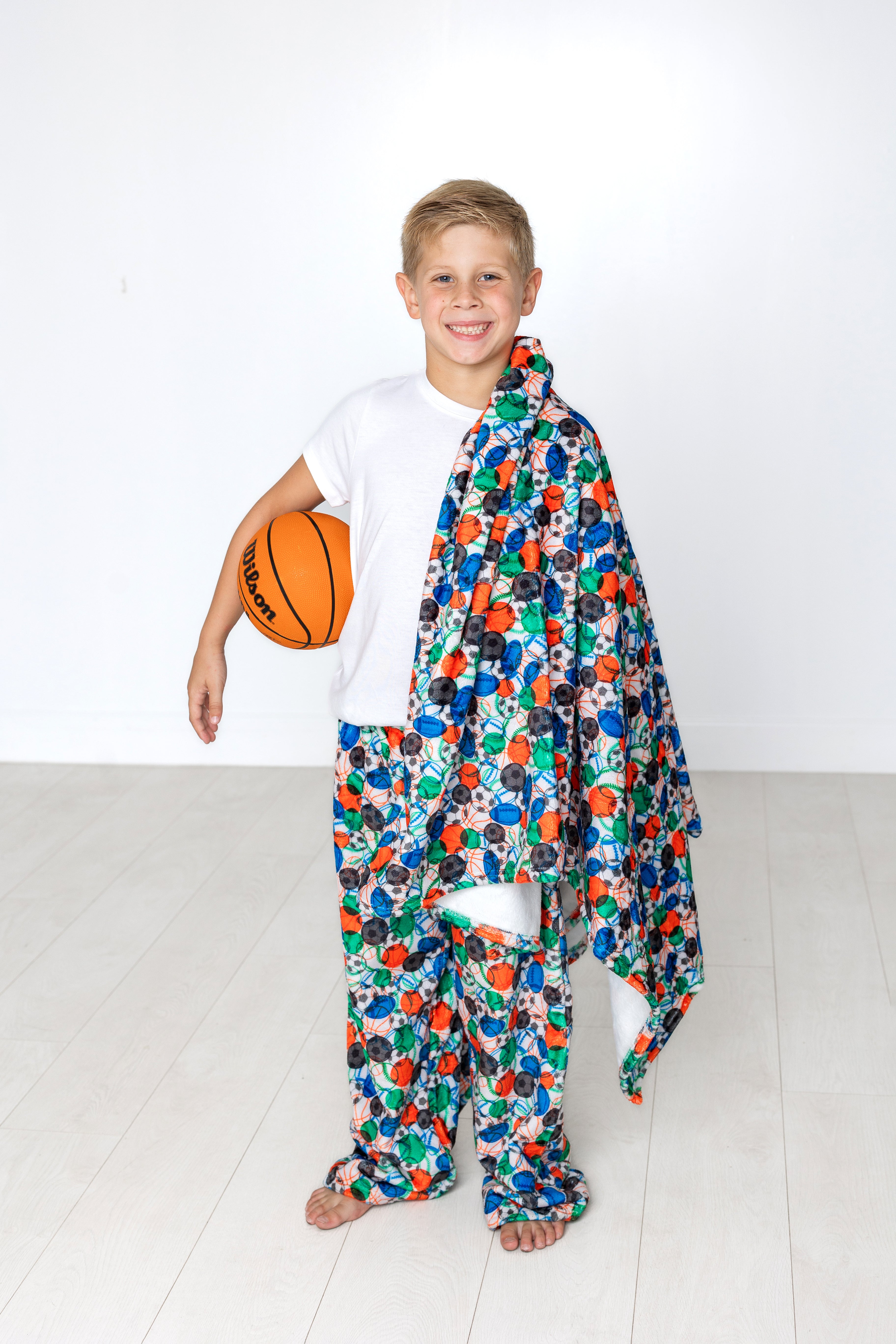 Plush Blanket - Play Ball