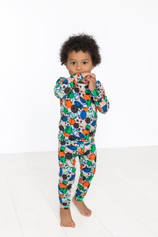 Play Ball Long Sleeve Jammies Set