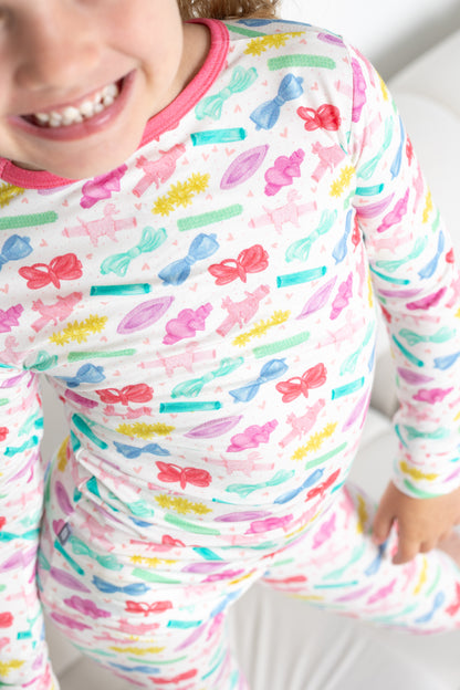 Barrettes Long Sleeve Jammies Set