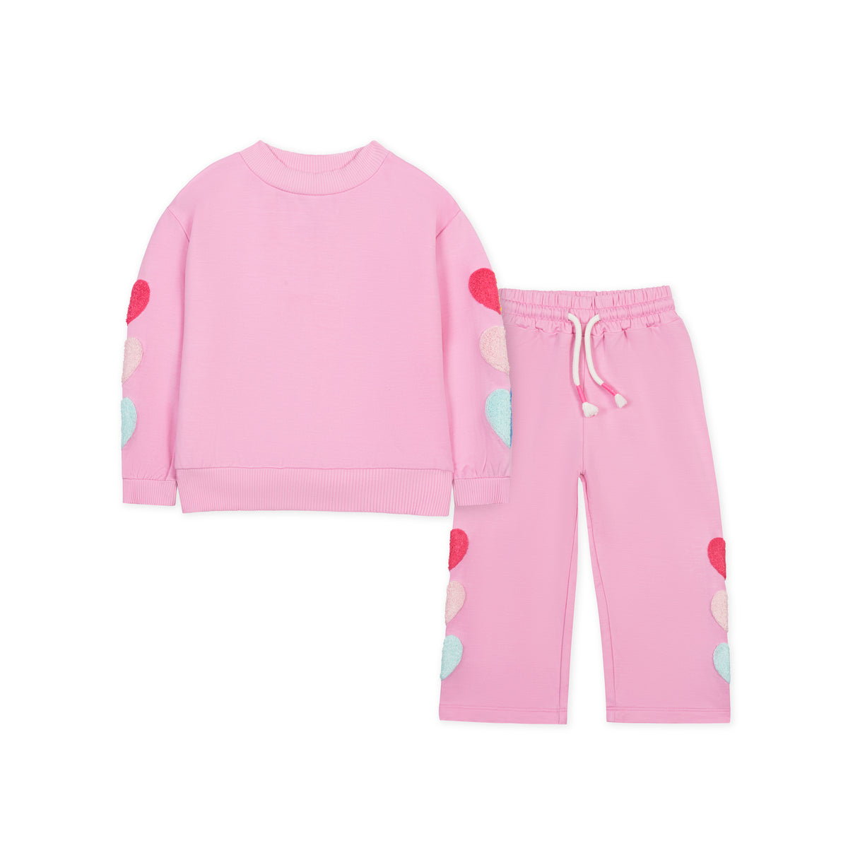 Two Tone Hearts Sweatsuit