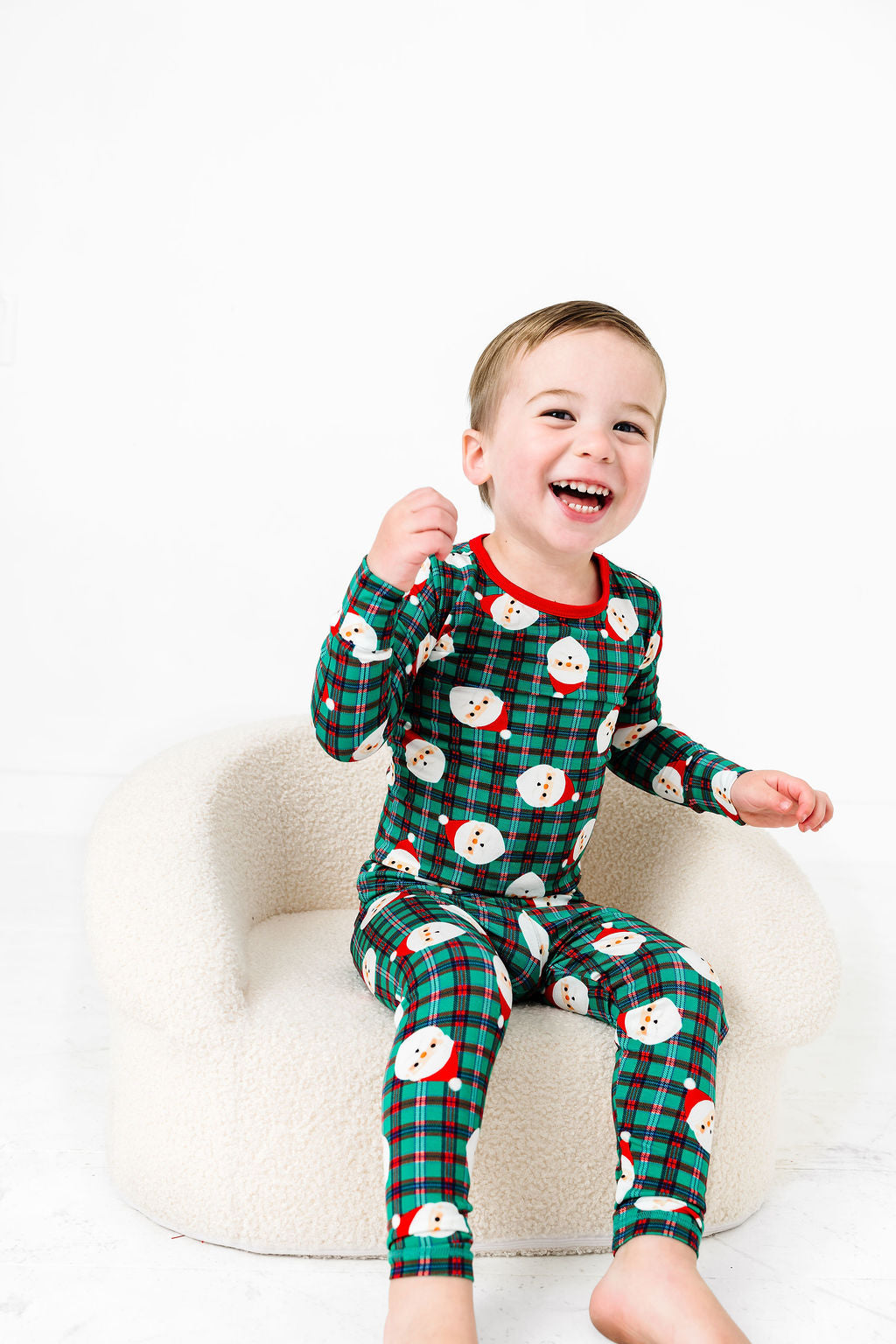 Jolly Santa Long Sleeve Jammies Set