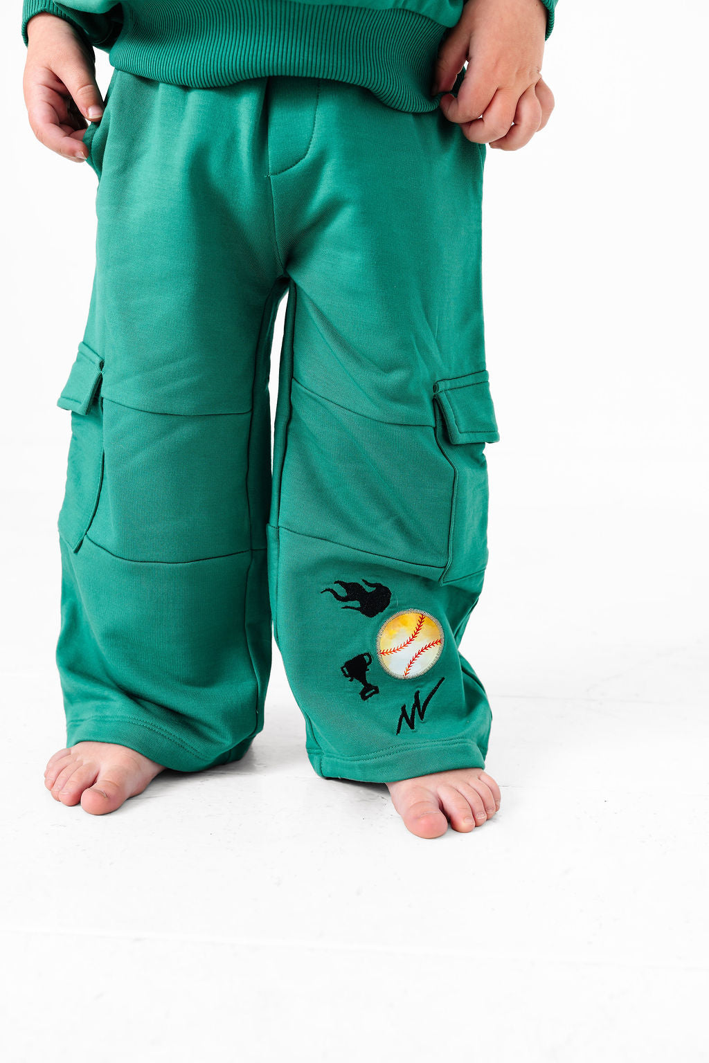 Sports Cargo Pocket Sweatsuit
