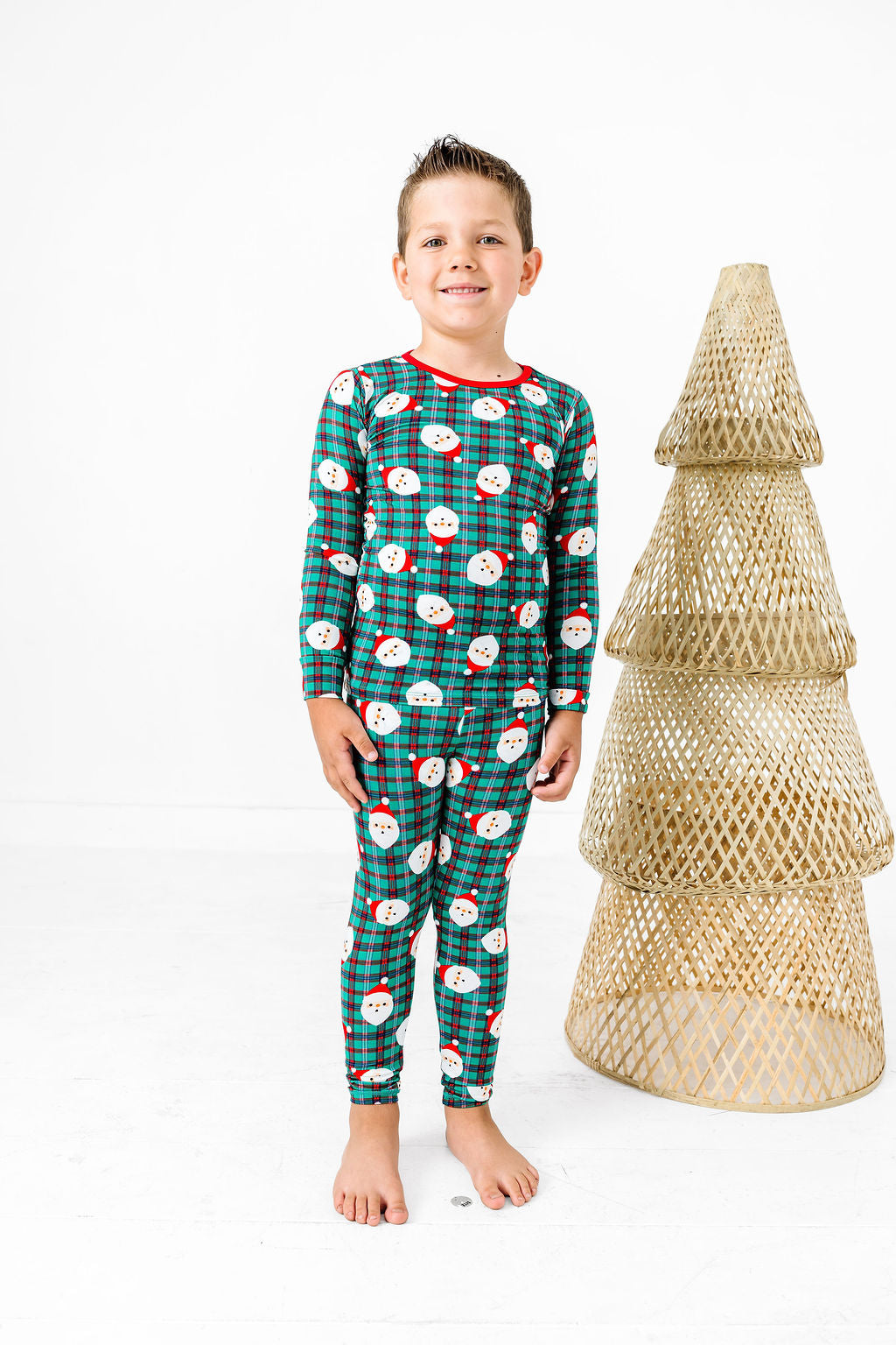 Jolly Santa Long Sleeve Jammies Set