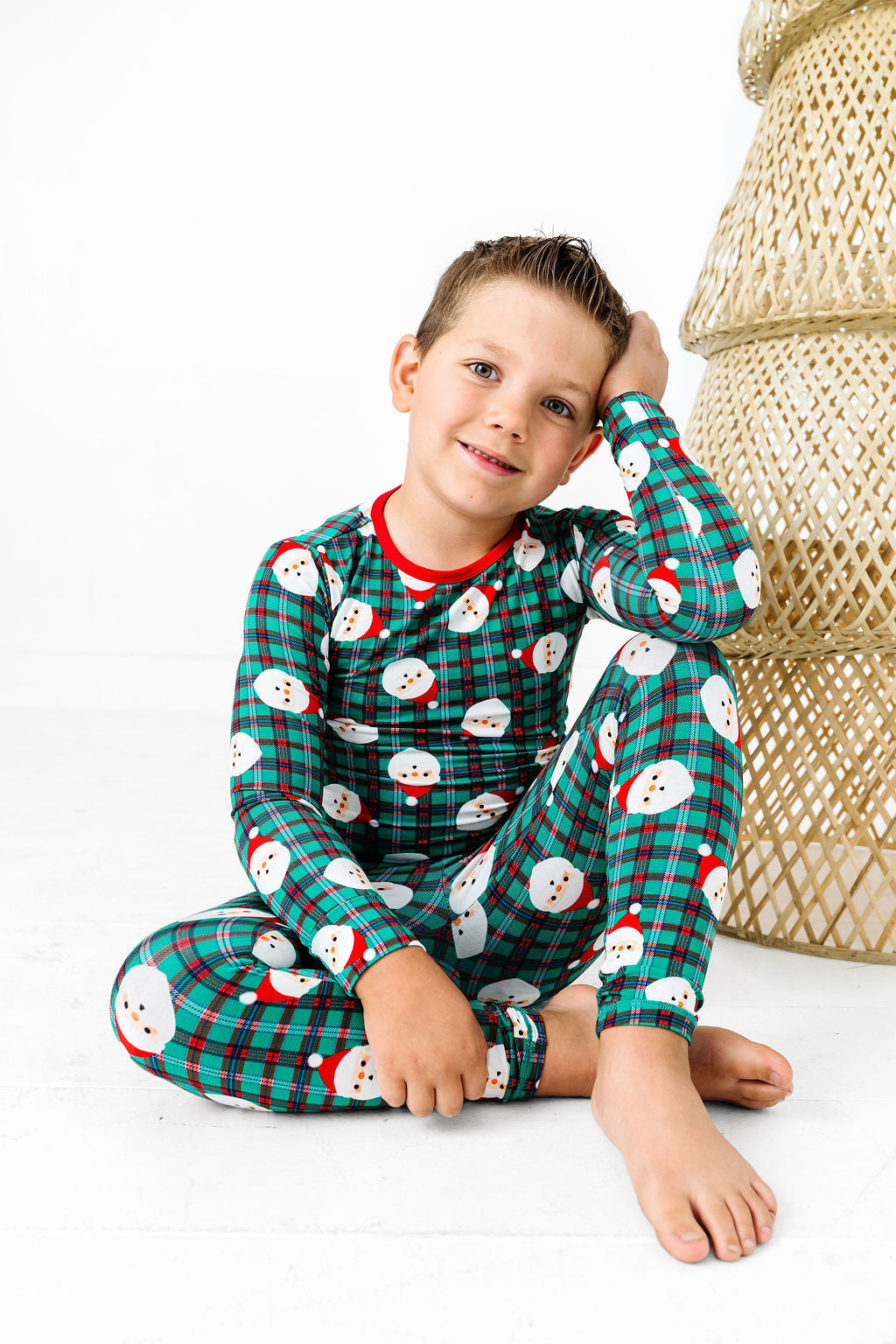 Jolly Santa Long Sleeve Jammies Set