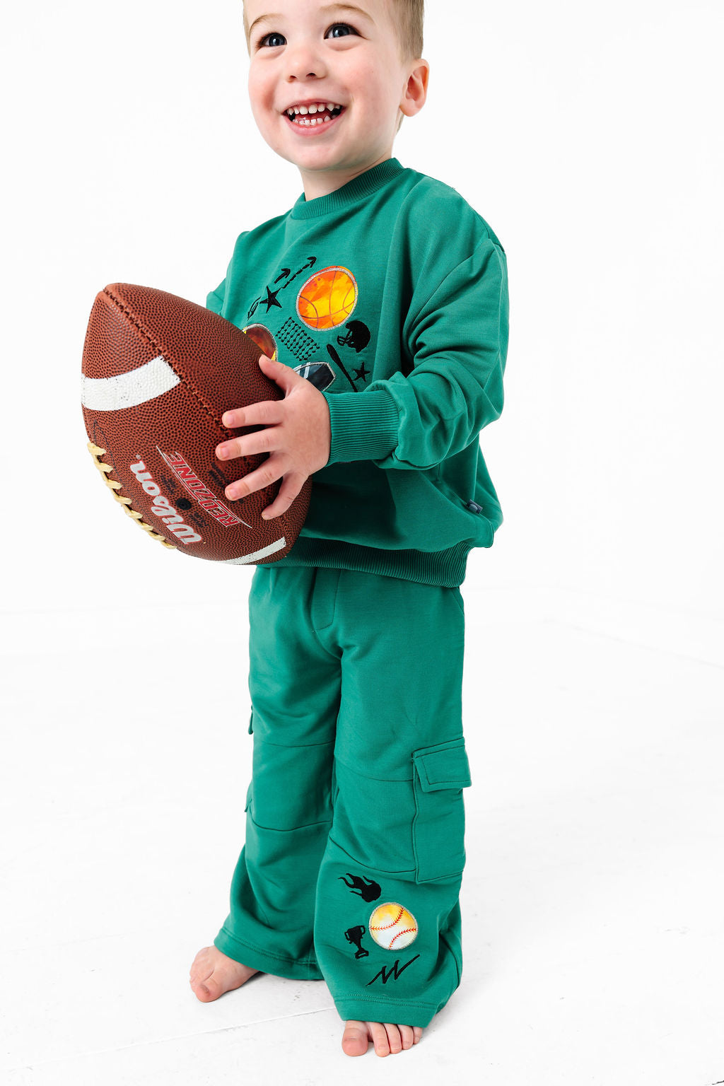 Sports Cargo Pocket Sweatsuit