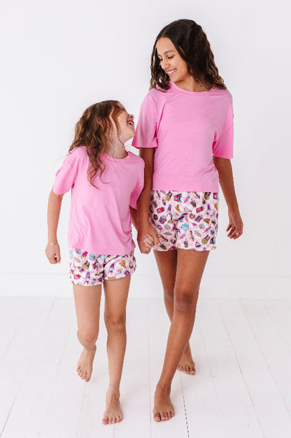 Plush Shorts - Foodie