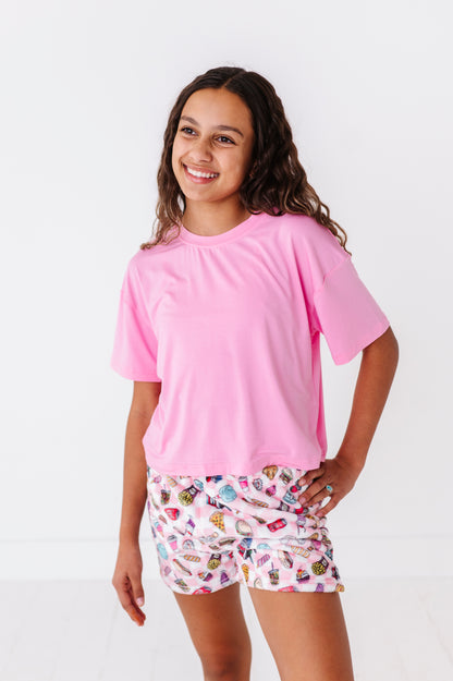 Plush Shorts - Foodie