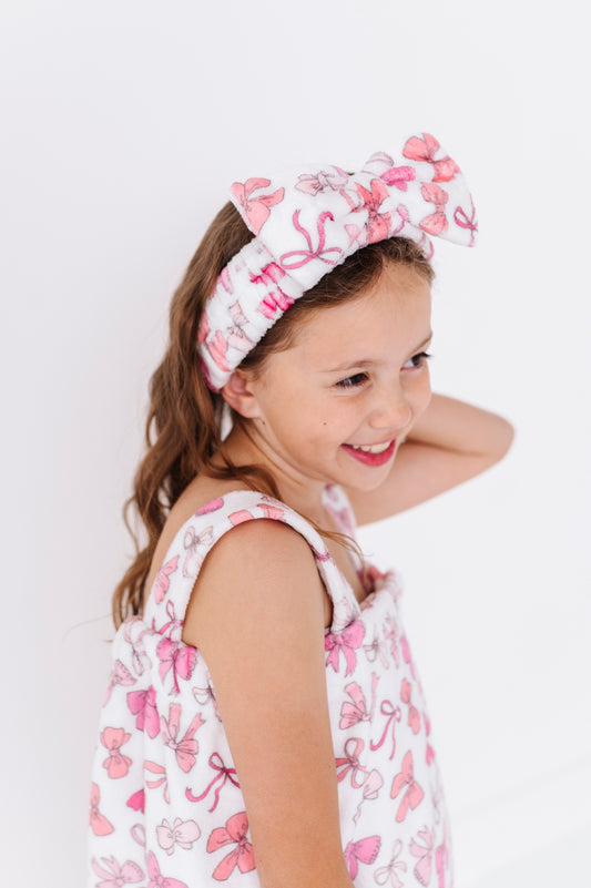 Plush Bow - Pink Bows