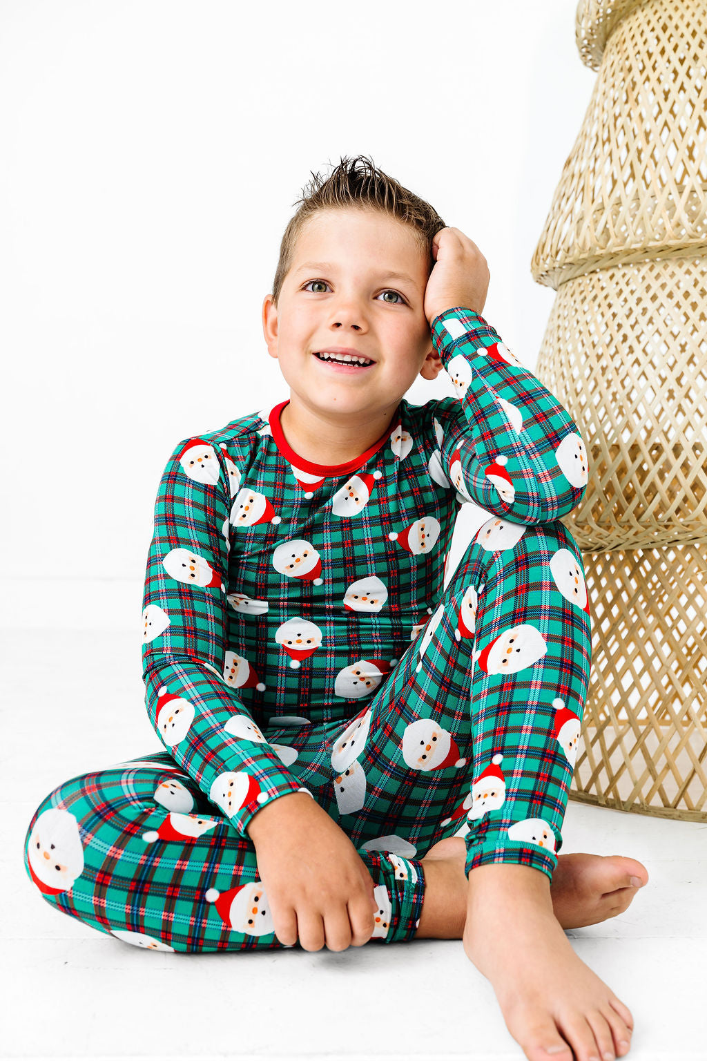 Jolly Santa Long Sleeve Jammies Set