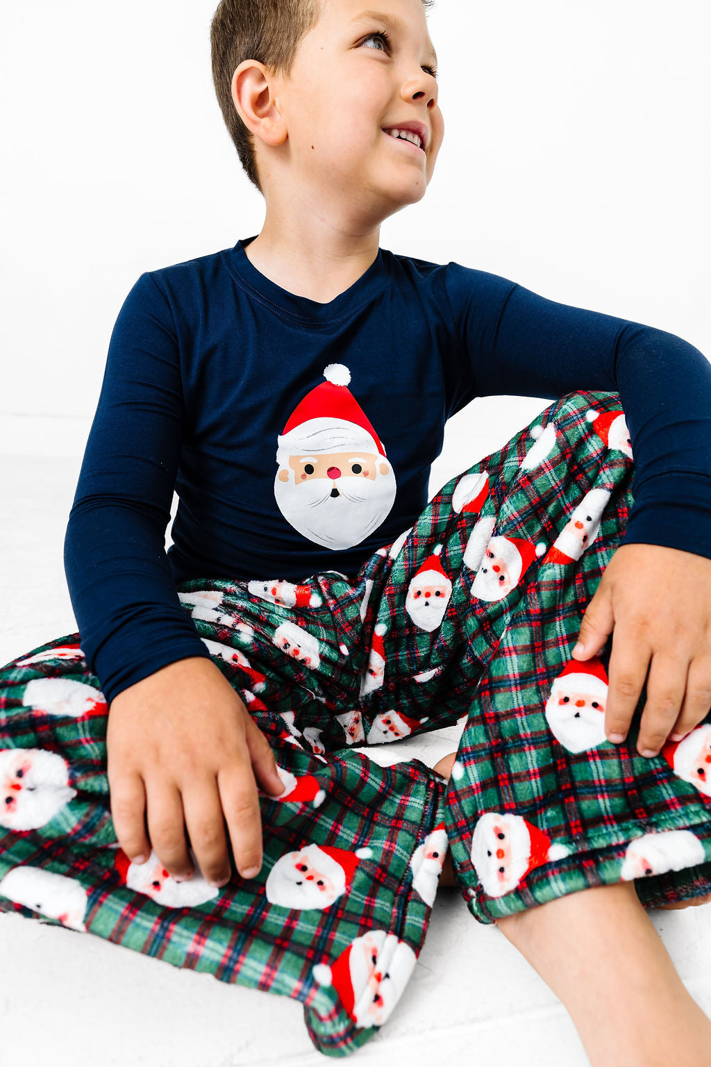 Plush Pants - Jolly Santas