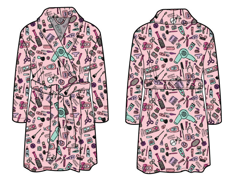 Plush Robe - Makeup