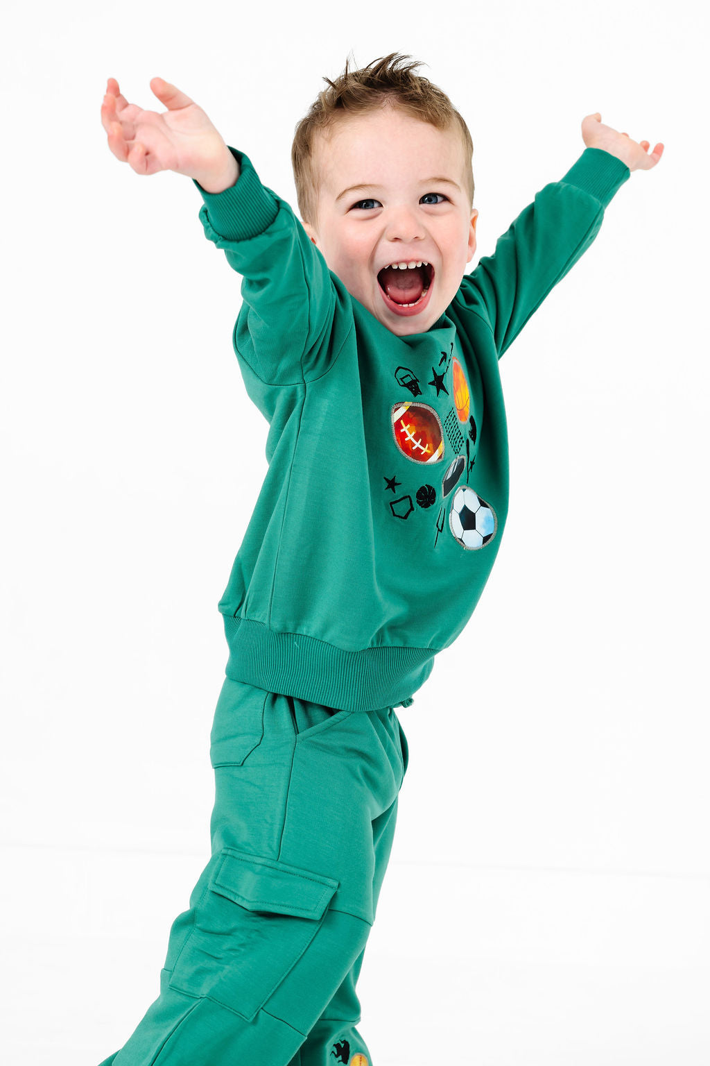Sports Cargo Pocket Sweatsuit