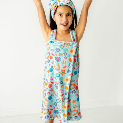 Plush Spa Wrap - Groovy Smiles