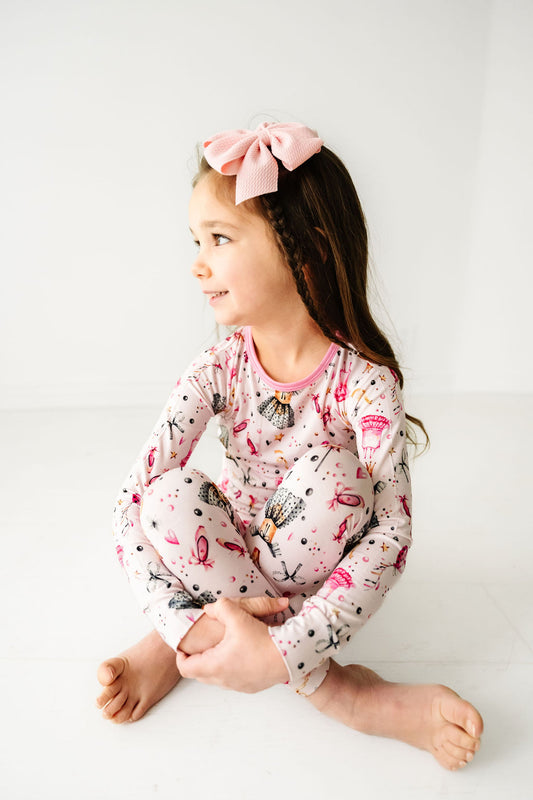 Ballet Long Sleeve Jammies Set