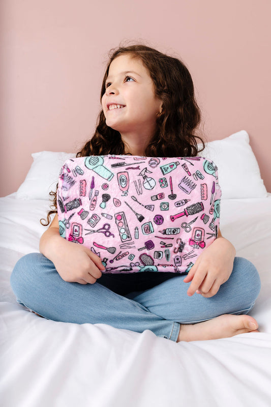 Large Plush Pouch - Makeup