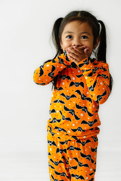 Glow Bats Two Piece Jammies-Glow in the Dark