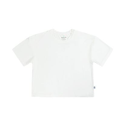 Big Girls Boxy Tee - White