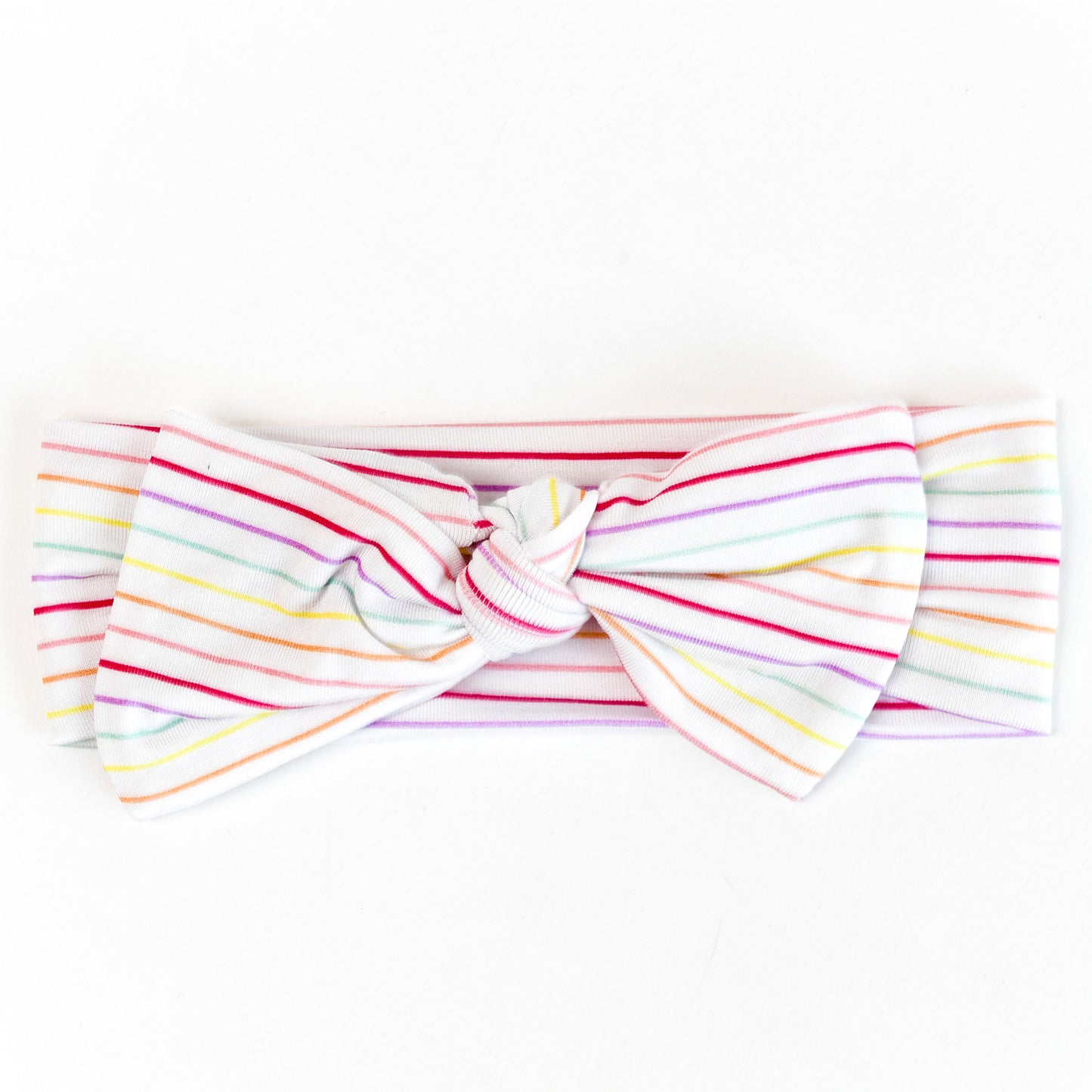 Candy Stripe Bow Headband