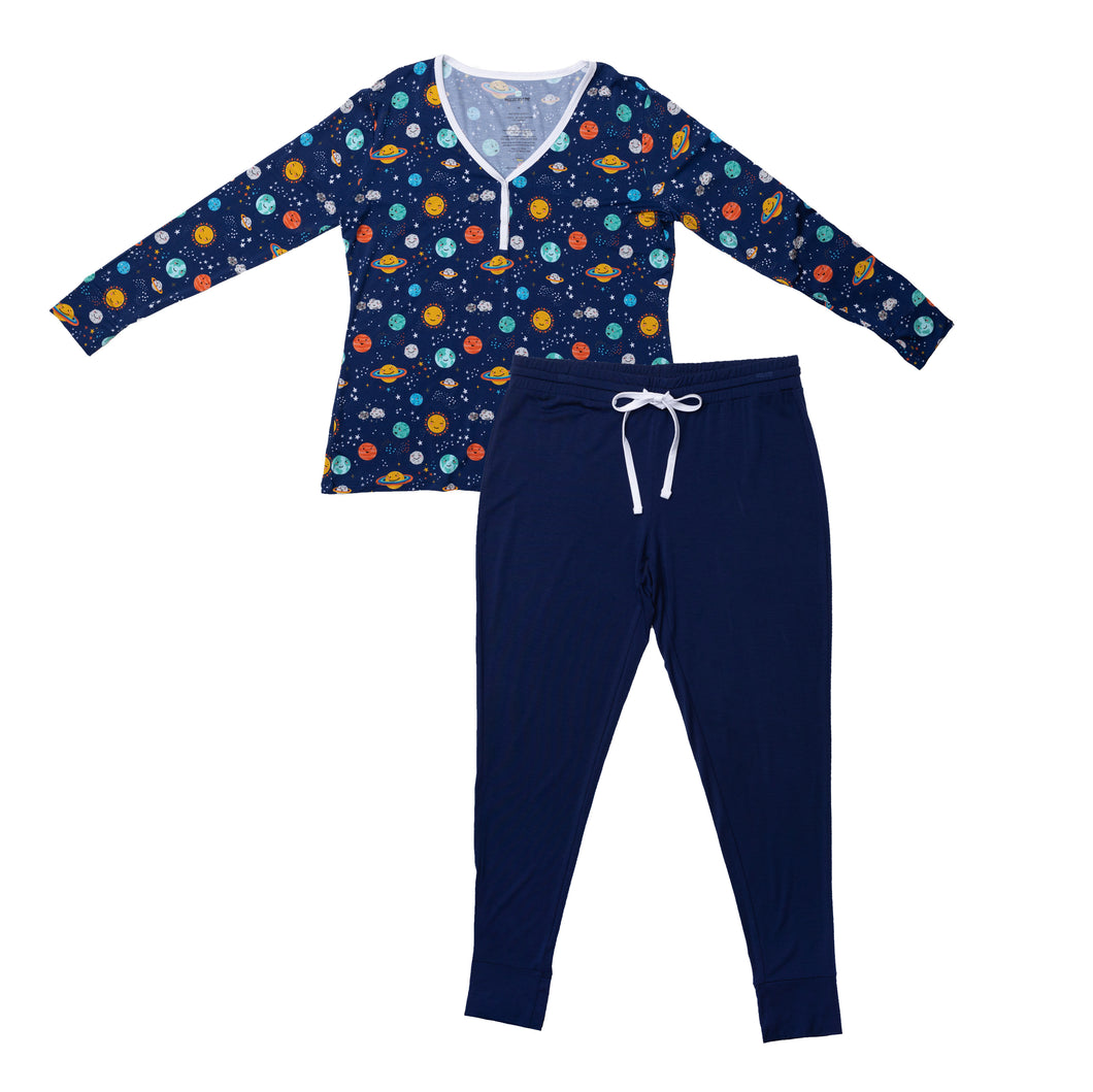 Peaceful Planets Women's  Jammies Set